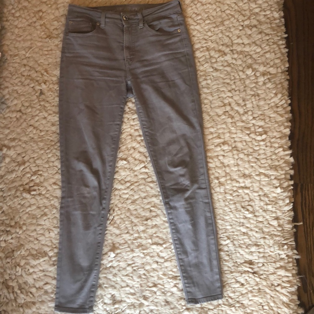 Gray American Eagle Jeans